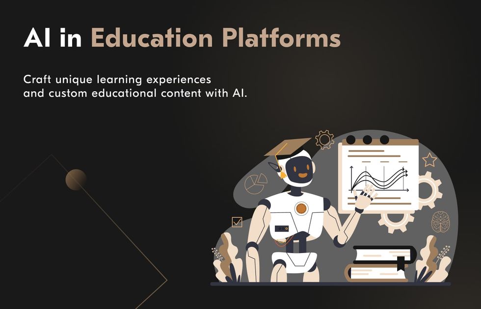 AI in web applications for education