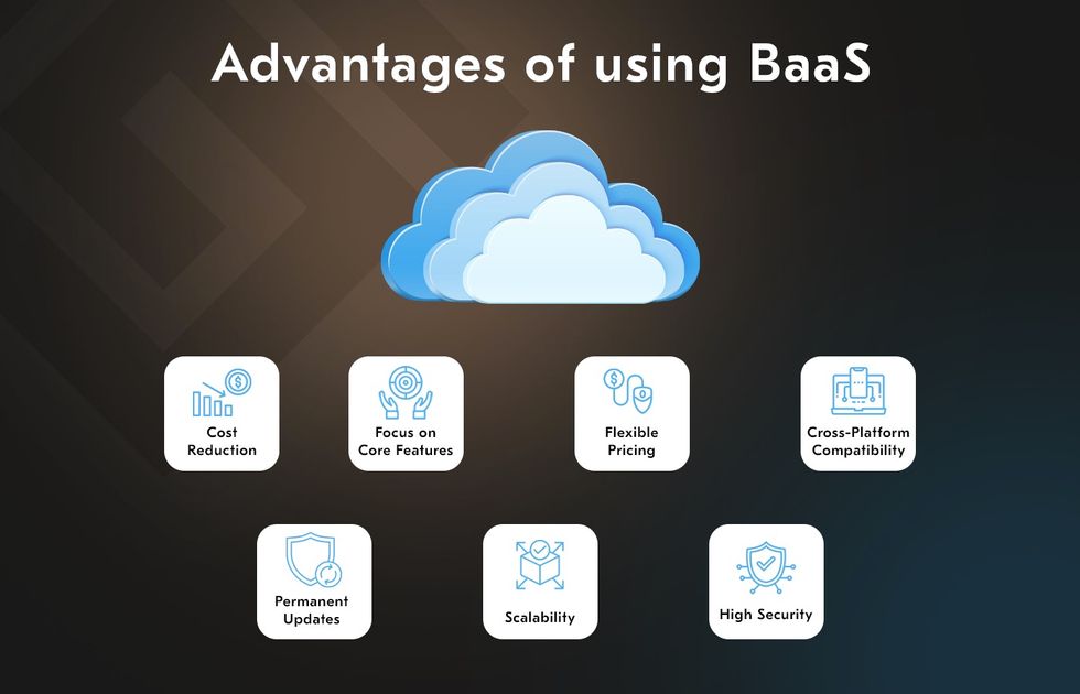 Advantages of using BaaS providers