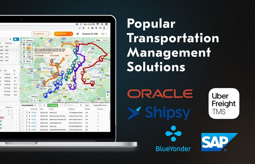 the best transport management software compilation and comparison