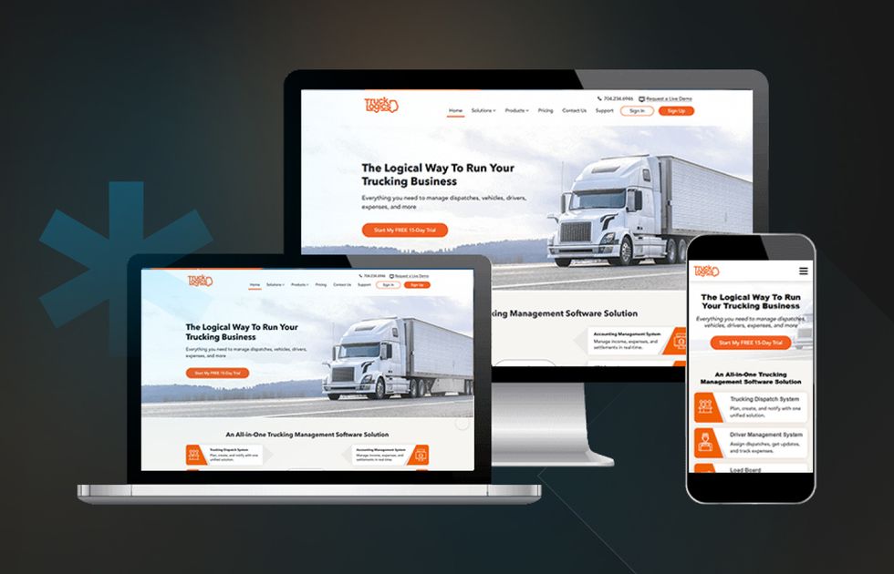 small trucking company software examples