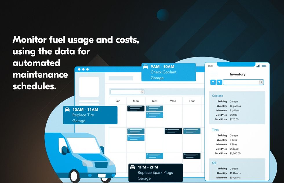 fleet maintenance solutions key features and functionality