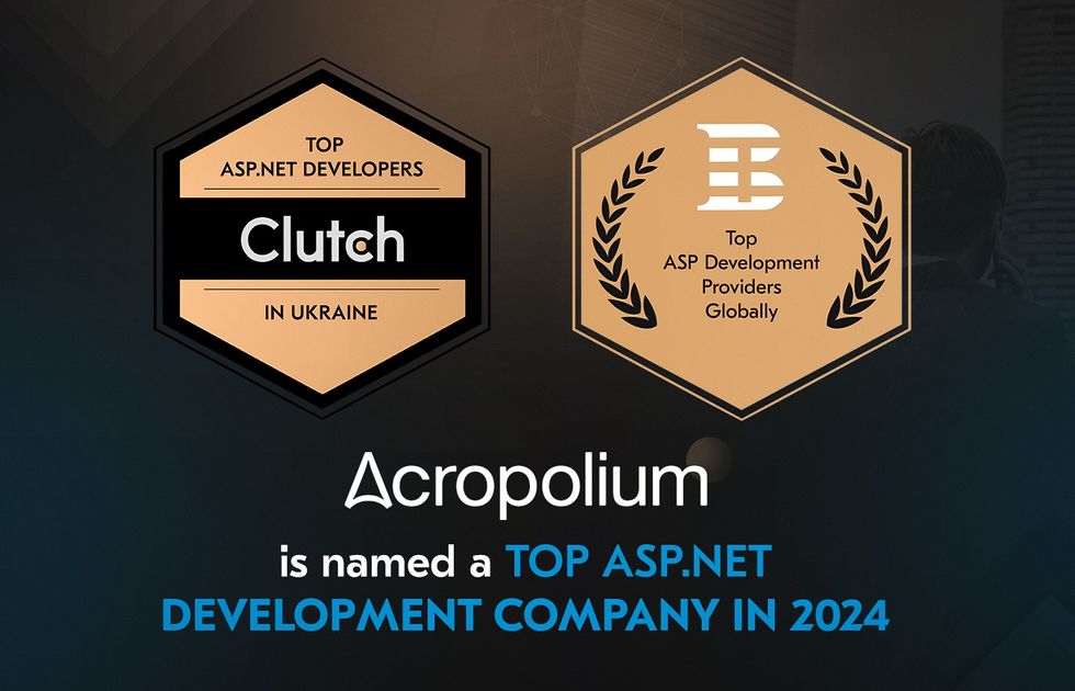 Acropolium is a Top ASP NET Web Development Company — Clutch & TechBehemoths