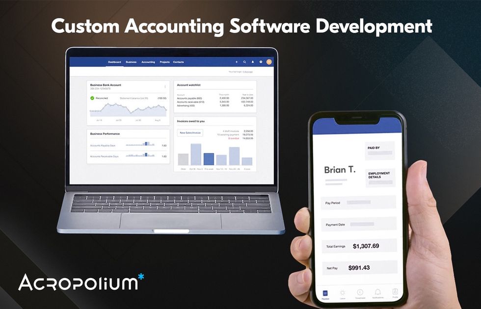 Custom accounting software development case study
