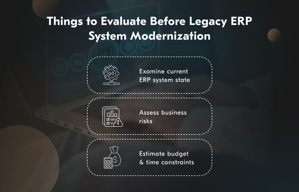 Modernization of your legacy ERP software should reflect your business goals.