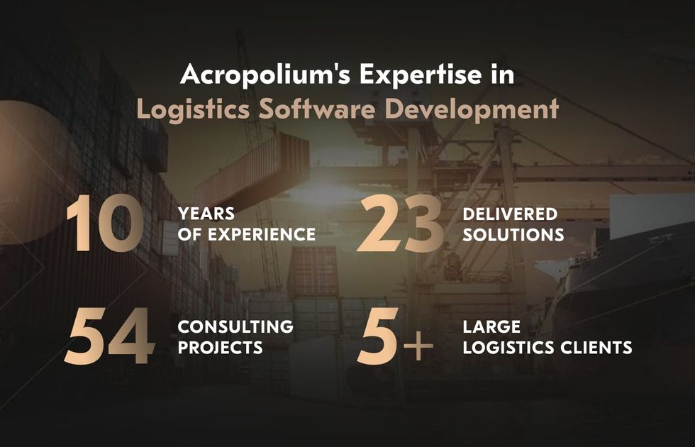 logistics customer portal development by Acropolium