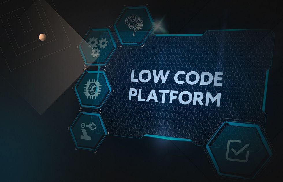 Low-code platforms are comprehensive solutions for developing software from modular components.