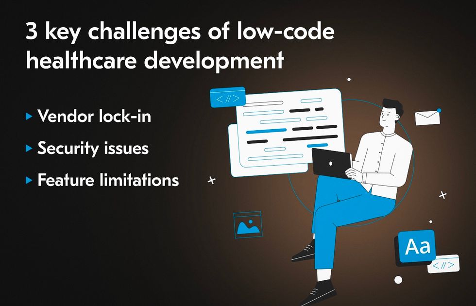 Challenges of development with low-code tools