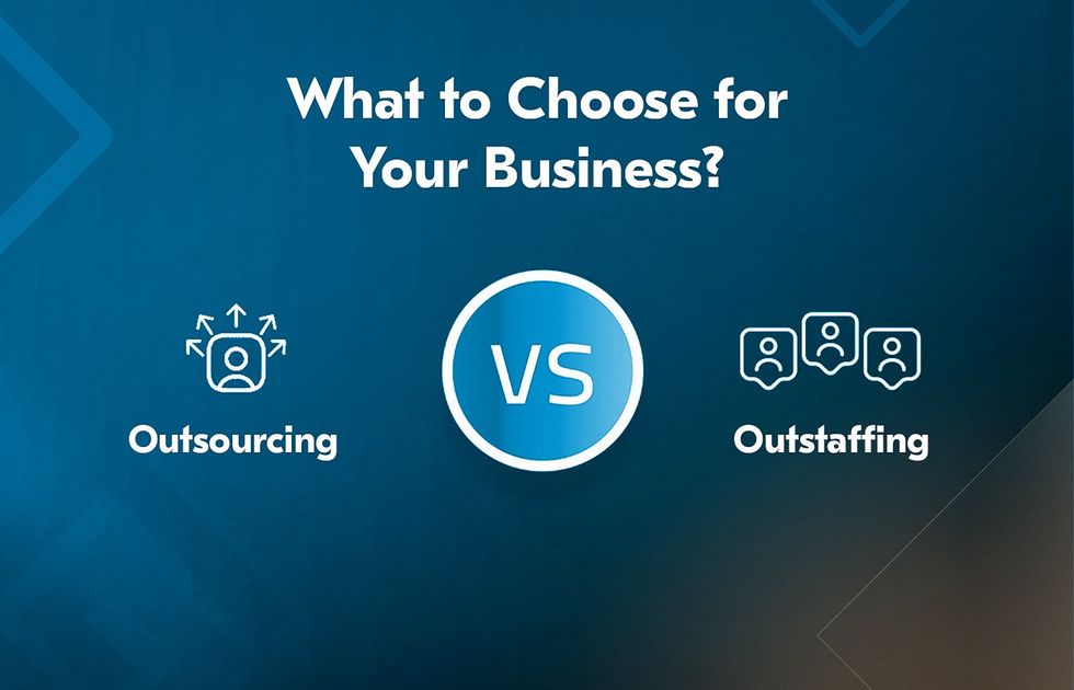outsourcing vs. outstaffing difference and applications