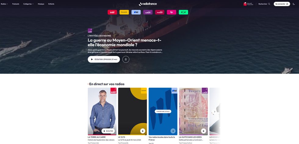 Radio France SvelteKit