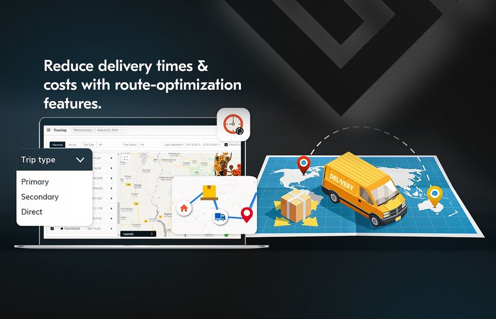 logistics SaaS software route optimization features