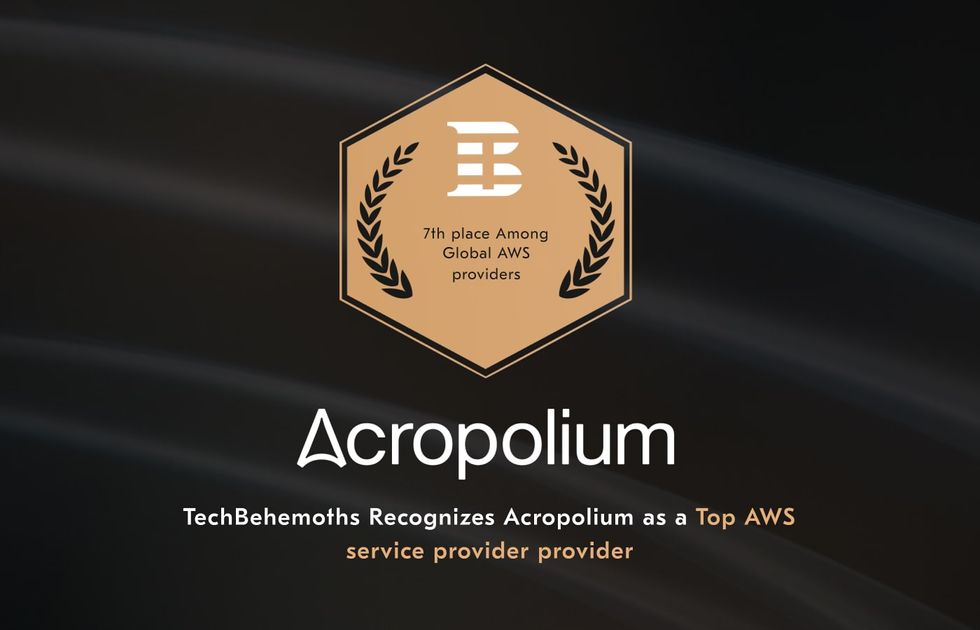 Acropolium Rated as a Top AWS Development Company: TechBehemoths