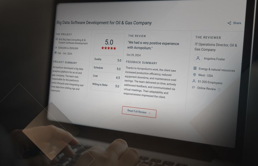 Acropolium Rated As A Top AWS Development Company TechBehemoths