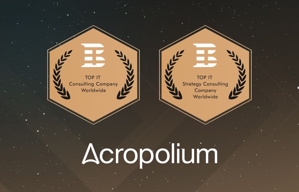 Acropolium named a top it consulting company worldwide by TechBehemoths 