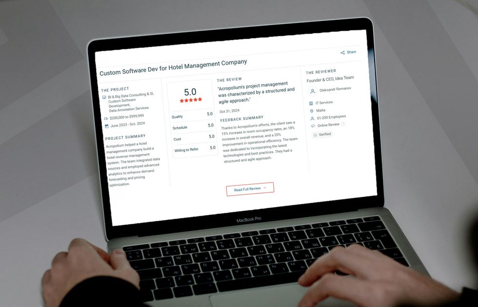 Acropolium considered the best artificial intelligence company in the Czech Republic