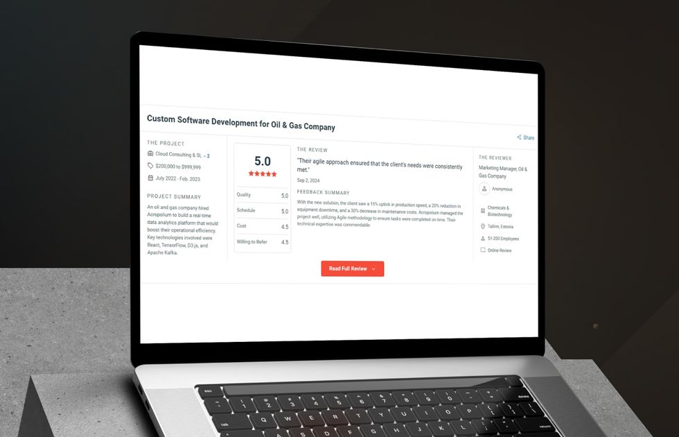 Acropolium as a top big data analytics company in Czech Republic