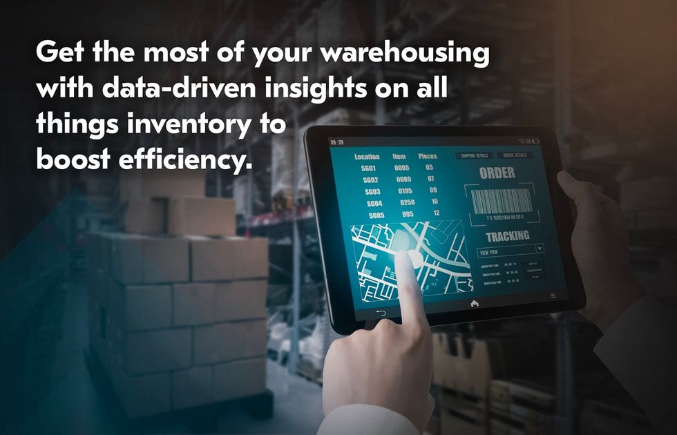 automated warehouse software and real-time visibility features