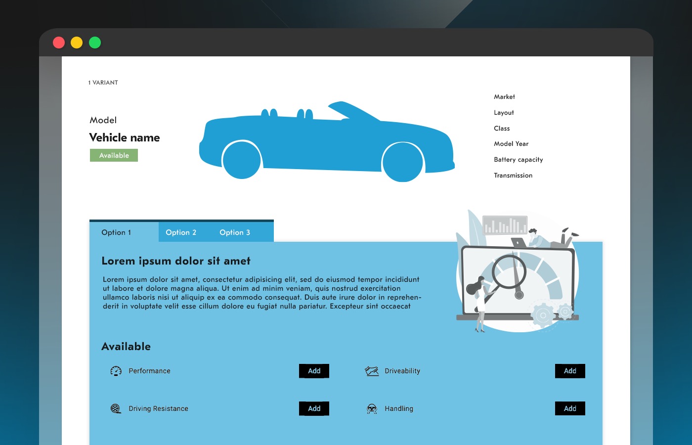 Integrated software solution for the ecommerce automotive industry
