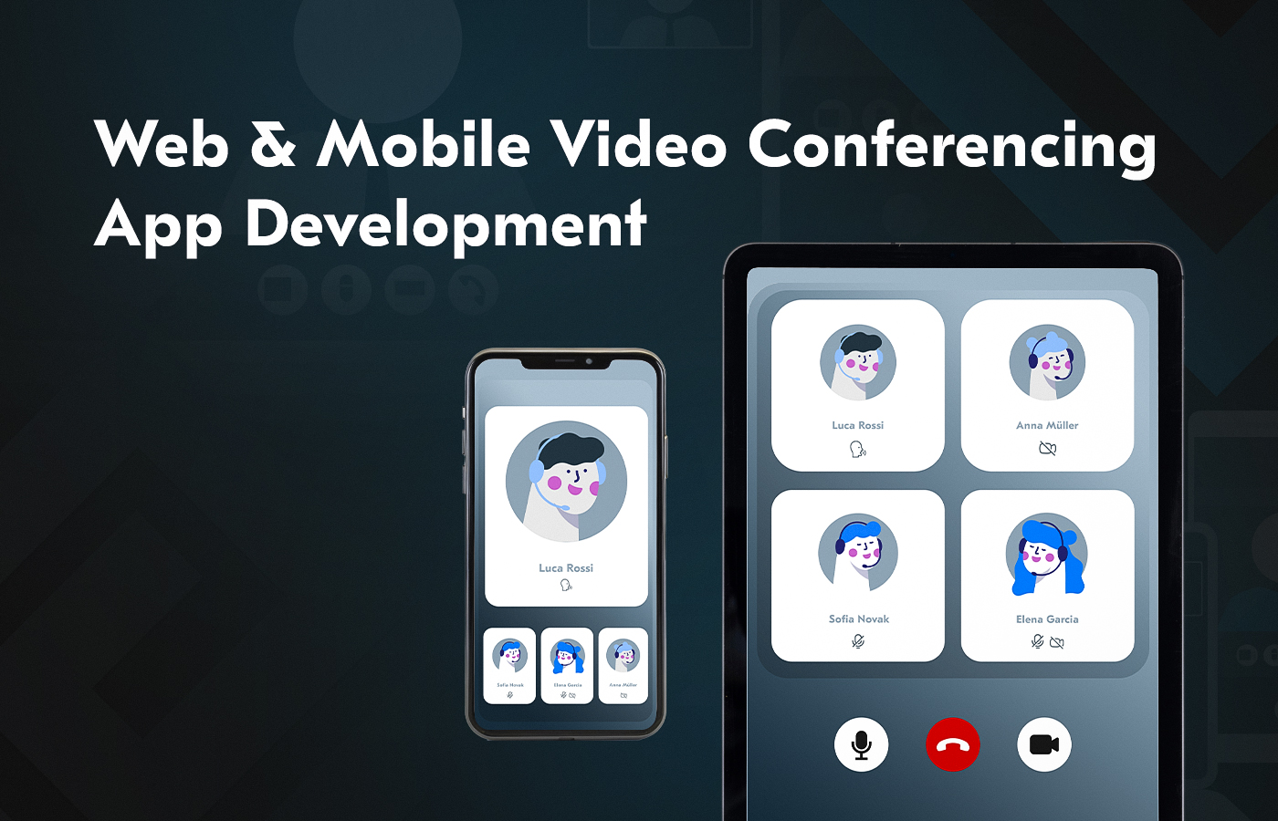 video conferencing app development by Acropolium