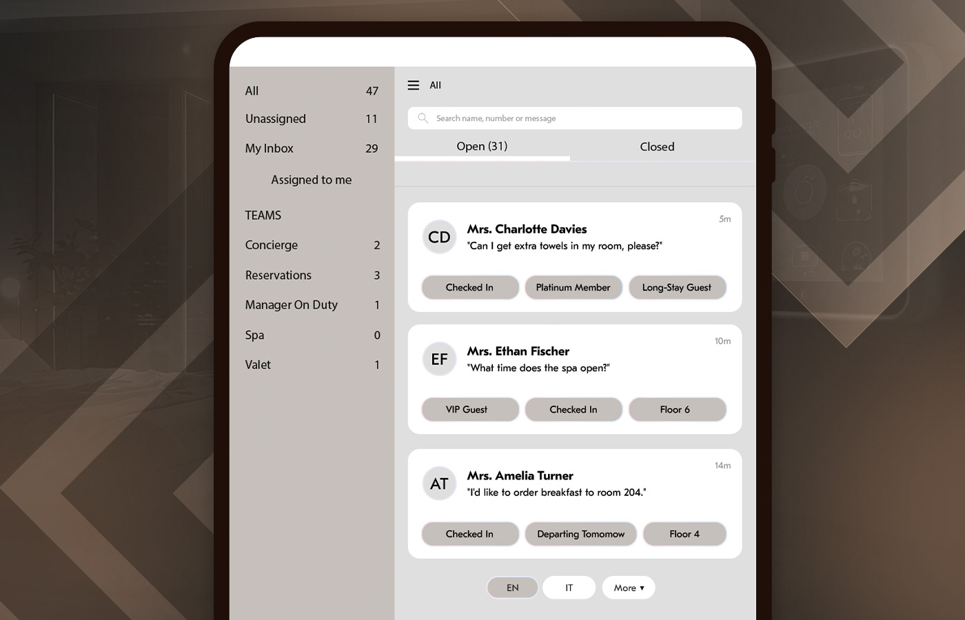 legacy hospitality management system modernization with SaaS & AI