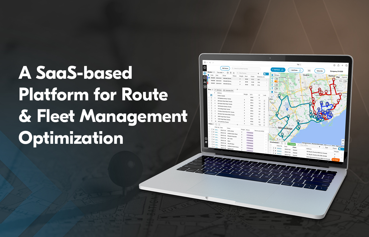 SaaS routing optimization software development case study 