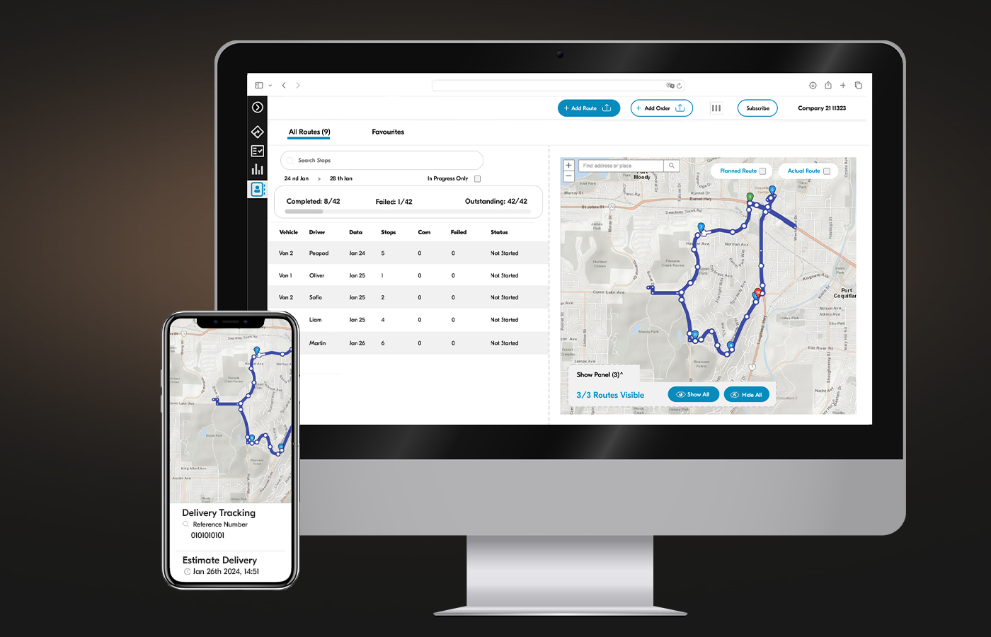 SaaS routing software case study outcomes