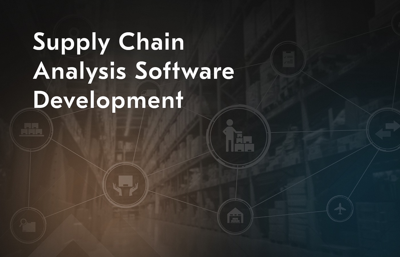 Supply chain analysis software development