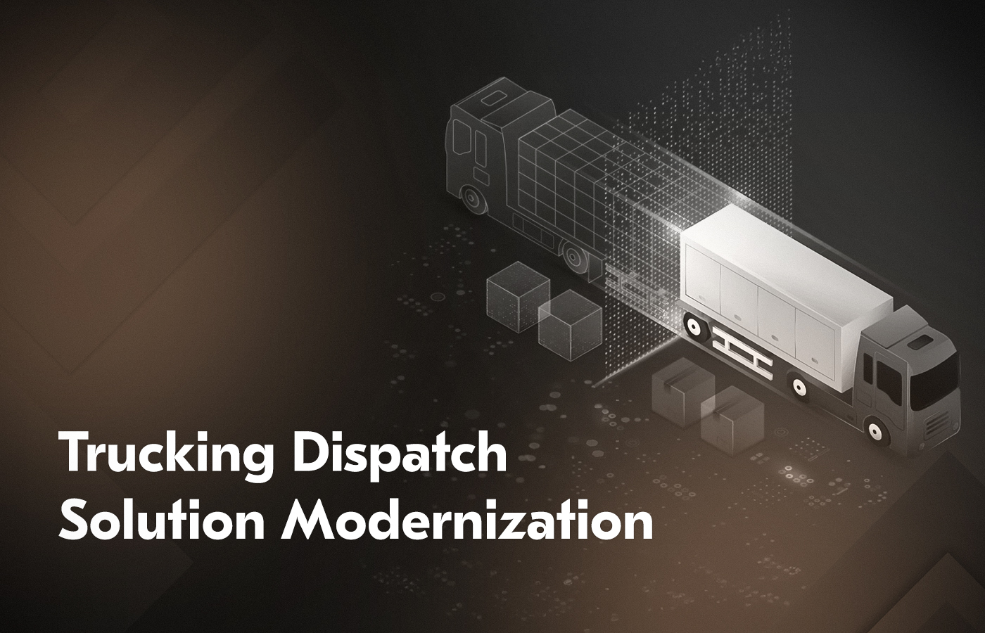 Dispatch software for truck fleet management